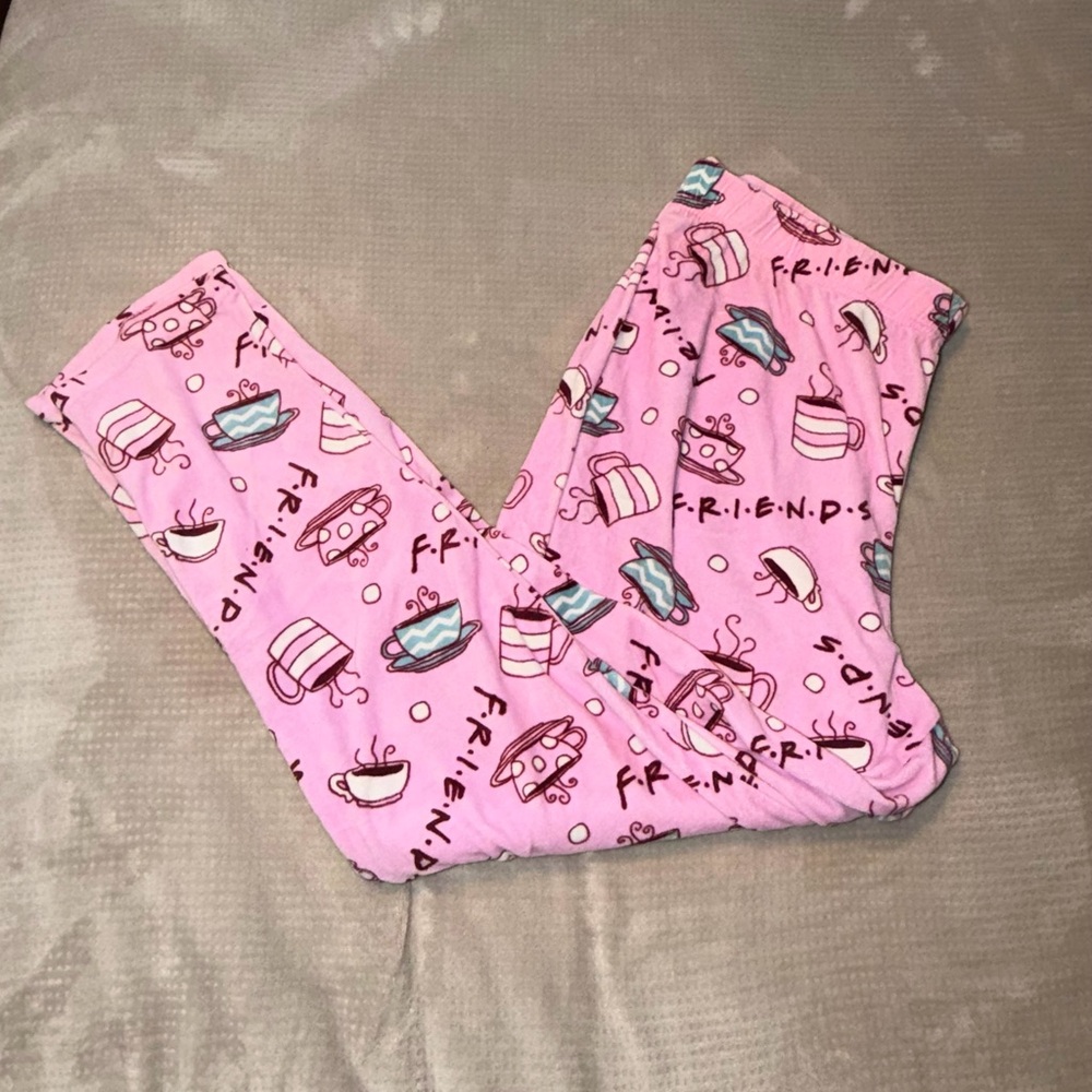 FRIENDS Pink Pajama Bottoms Xlarge